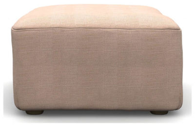 Heart of House Harrison Fabric Footstool - Old Rose